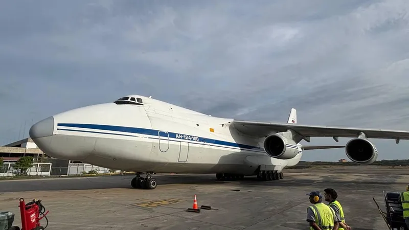 Llega a Venezuela el segundo cargamento de ayuda humanitaria rusa para los afectados por sismos