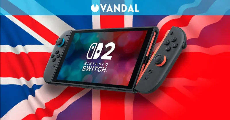 Nintendo Switch 2 logra su millón de consolas vendidas en Reino Unido, superando con facilidad el ritmo de Switch