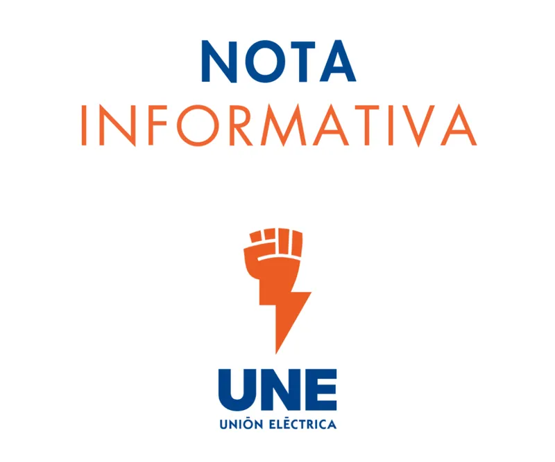 La UNE pronostica una afectación de 2170 MW para este viernes 14 de agosto