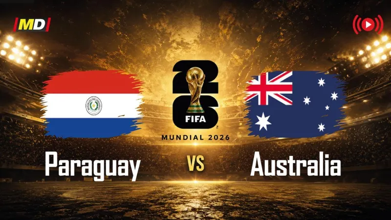 Paraguay - Australia, en directo