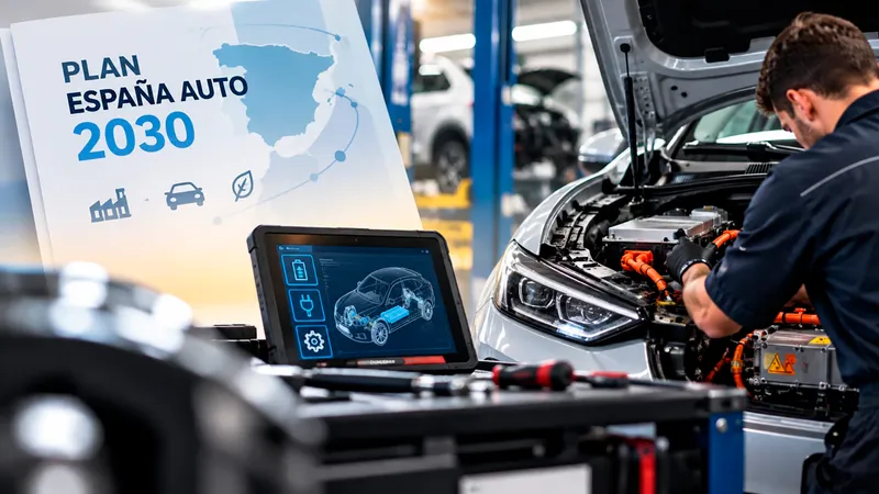 Los talleres españoles lanzan una advertencia al Gobierno sobre los coches eléctricos: "También es necesario poder repararlos"