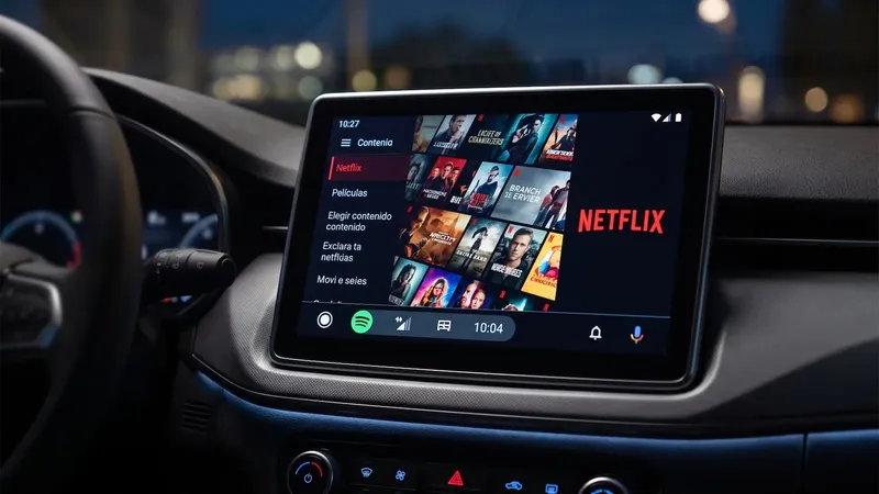 La nueva app de Android Auto con la que podrás ver Netflix en el coche: funciona con Google Chrome y se ve de maravilla