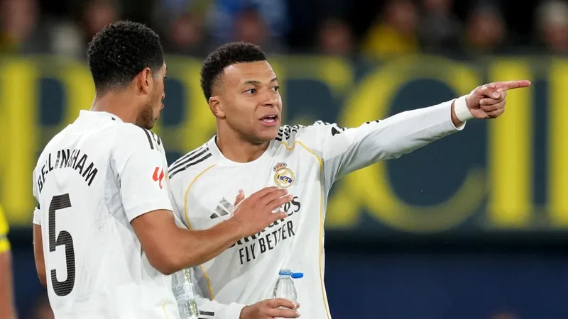 Crecen los rumores sobre un conflicto entre Mbappé y Bellingham
