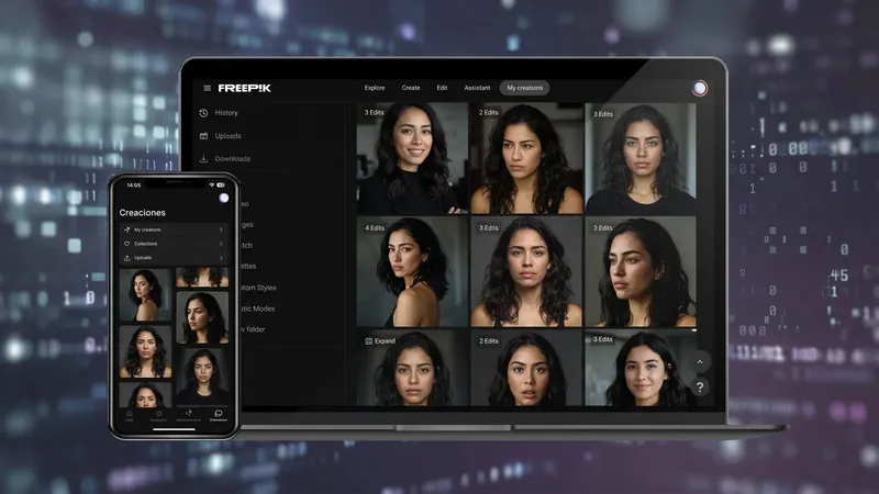Magnific, la antigua Freepik para crear imágenes con inteligencia artificial desde el móvil