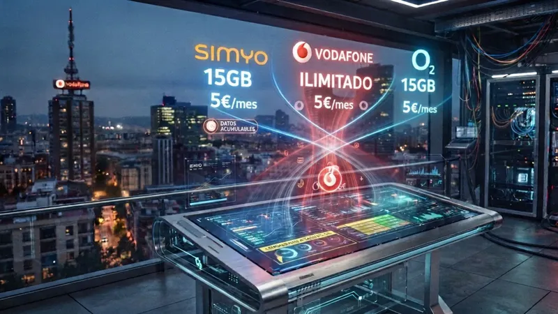 O2, Simyo, Vodafone… Así está la guerra por la mejor tarifa móvil de 5 €