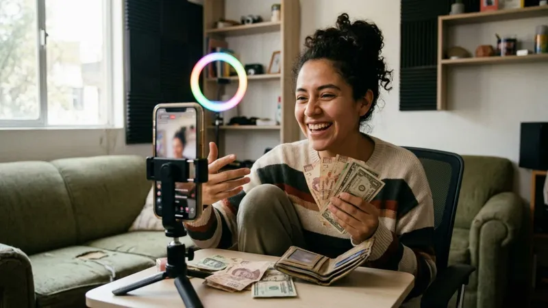 5 formas de ganar dinero usando TikTok con pocos o muchos seguidores