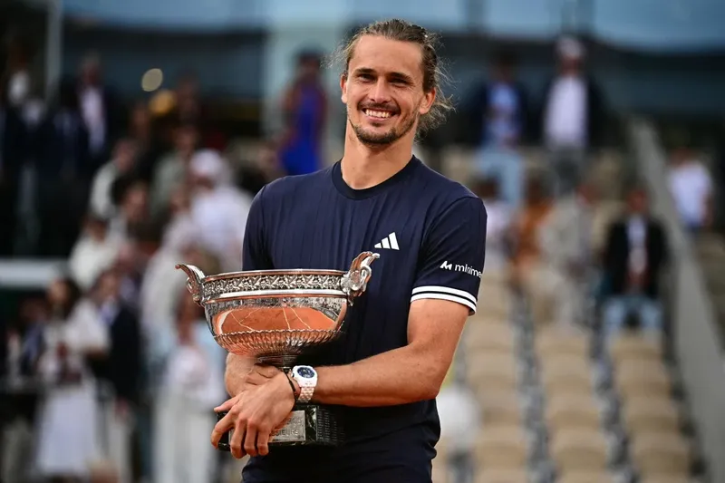 Tenista alemán Zverev conquista su primer Grand Slam en Roland Garros