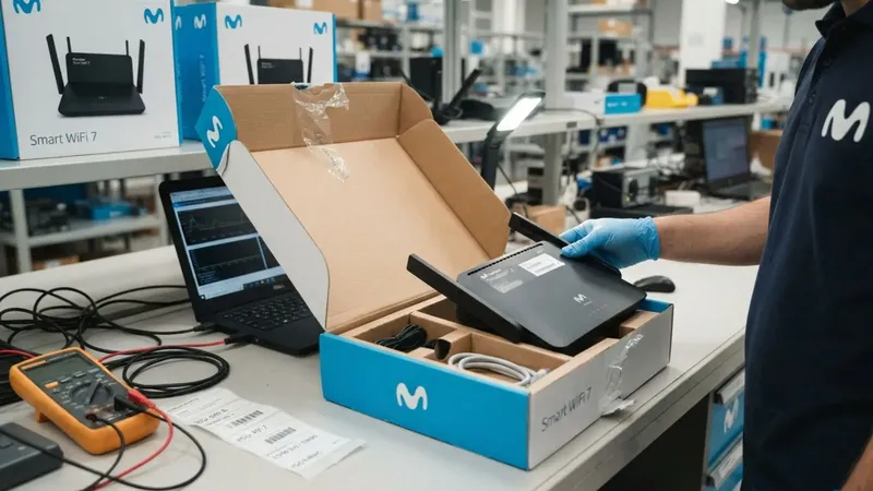 Movistar lo confirma: esta es la razón por la que tu router con WiFi 7 puede llegar con la caja desprecintada (y no es un error)