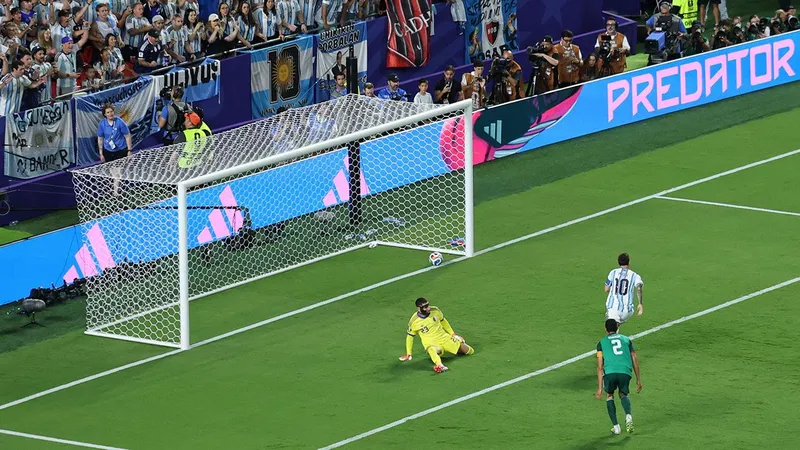 Luca Zidane quedó atrapado en la noche mágica y perfecta de Lionel Messi