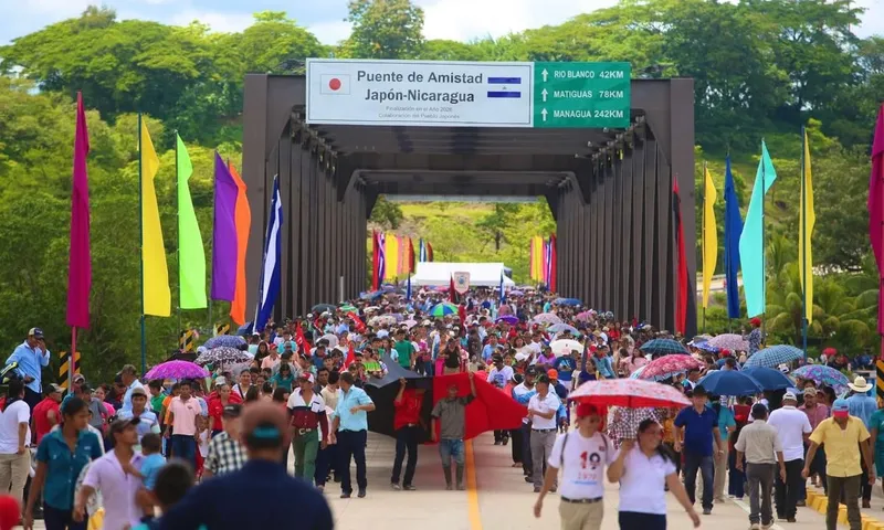 Puente de Amistad une al Caribe y el Pacífico de Nicaragua