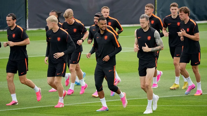 Último entrenamiento de Países Bajos antes de debutar en el Mundial 2026 ante Japón