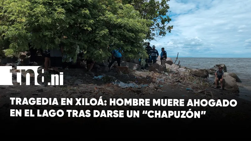 Tragedia en Xiloá: hombre muere ahogado tras ingresar al lago para darse un chapuzón