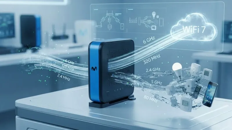 Movistar lo confirma: este es el motivo por el que tus dispositivos no aprovechan el WiFi 7 de tu nuevo router