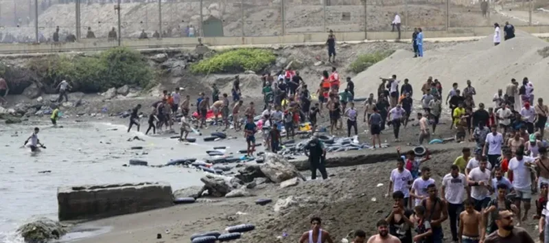 Ceuta en alerta máxima tras la muerte de migrantes en el mayor desafío fronterizo...