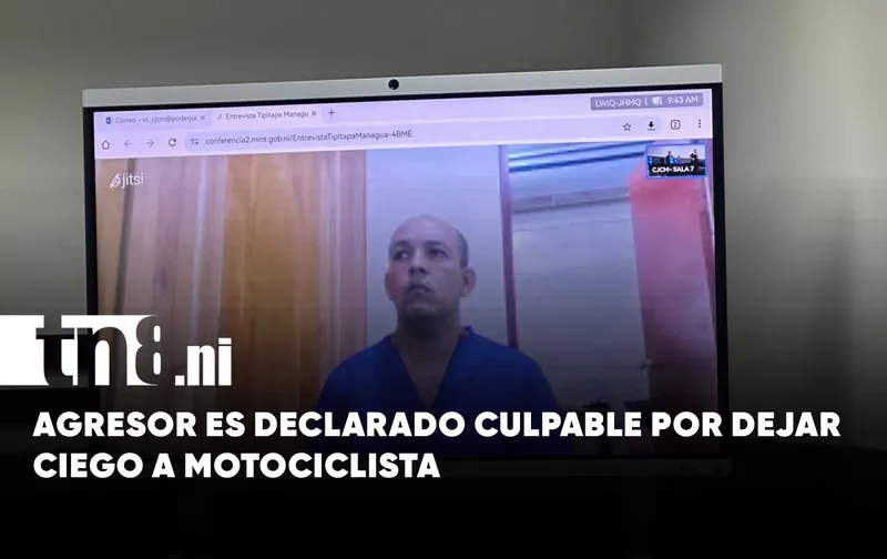 ¡Por una discusión de tránsito lo dejó parcialmente ciego! Declaran culpable a agresor en...