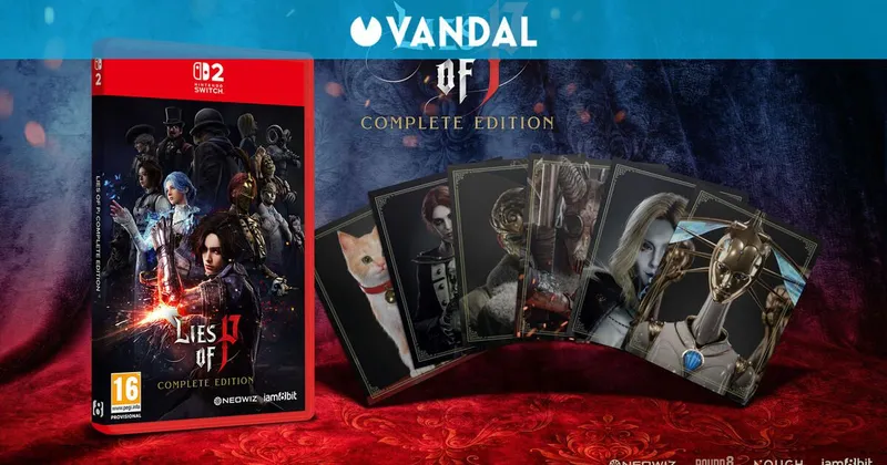 Lies of P también tendrá edición física en Nintendo Switch 2 y llegará a España gracias a Meridiem Games