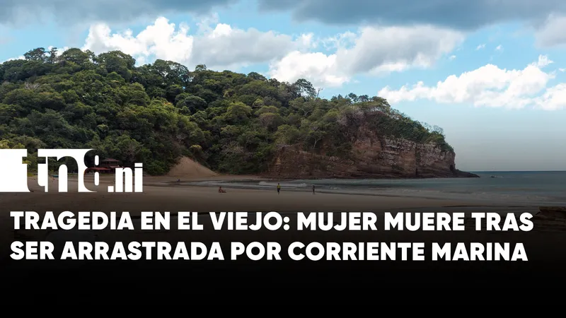 Encuentran sin vida a mujer tras ser arrastrada por corriente marina en El Viejo