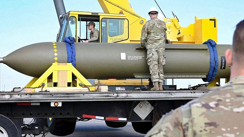 Irán: Tenemos la mayor bomba aérea de Estados Unidos