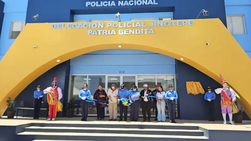 Inauguran nueva Estación Policial “Patria Bendita” en Jinotepe