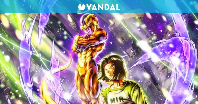 Dragon Ball Legends presenta el equipo definitivo con Golden Freezer y Androide 17 en el épico final de 'Super'