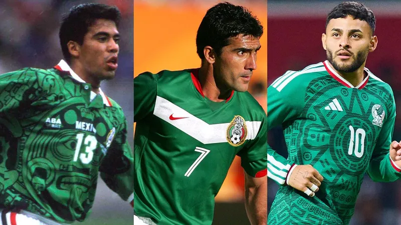 ¿Cuál es el mejor jersey mundialista que ha tenido México?