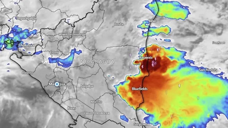 Onda tropical 19 incrementará las lluvias en gran parte de Nicaragua