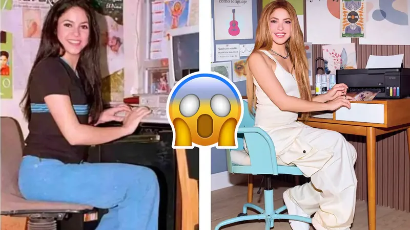 Shakira recrea su icónico meme y enloquece a las redes sociales