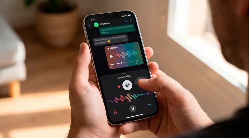 WhatsApp cambia los mensajes de voz: así aparecen ahora totalmente renovados