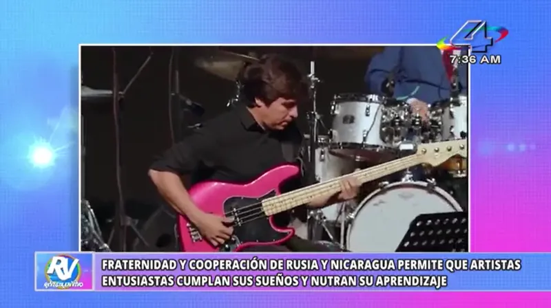 Kendal Mejía lleva el talento nicaragüense a la Orquesta Juvenil Mundial de Jazz en Rusia