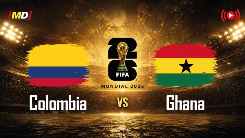 Colombia - Ghana, en directo | Mundial 2026