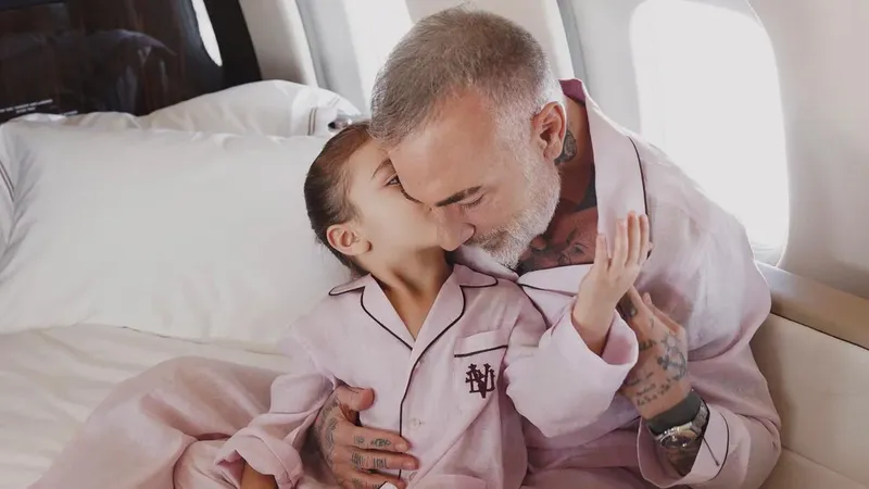 Blu, hija de Sharon Fonseca y Gianluca Vacchi, revive el recuerdo de su 'nonna' de una forma especial