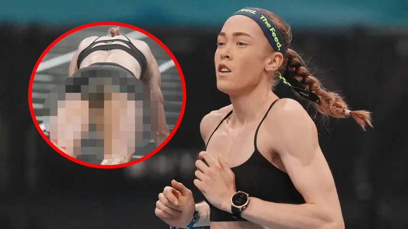 Atleta sufre EL PEOR ACCIDENTE de su vida y gana… aunque deja rastros de materia fecal