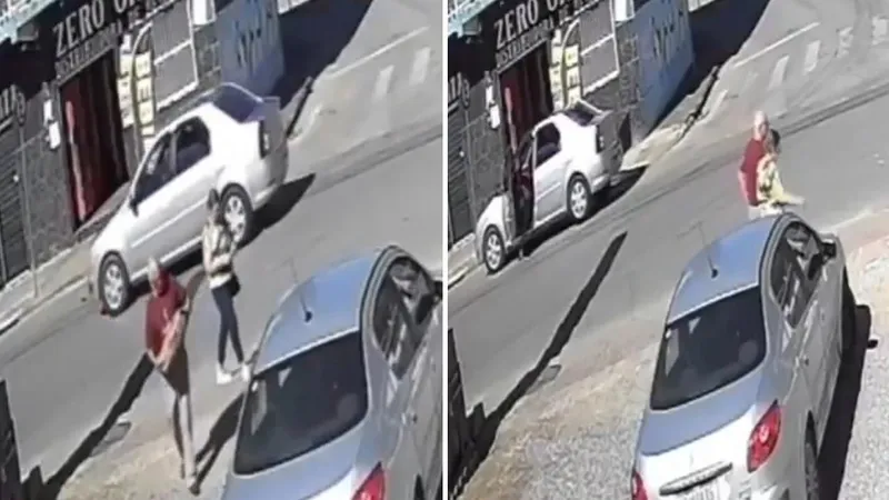 Abuelo pierde su billetera en plena calle y un conductor se la lleva sin remordimiento (VIDEO)