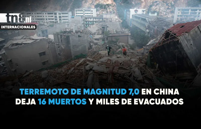Terremoto de magnitud 7,0 deja 16 fallecidos y 65 heridos en Xizang, China