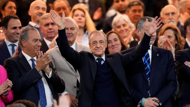Florentino Pérez ya ha presentado su candidatura