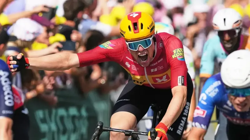 Waerenskjold gana la partida a todos los velocistas en un sprint de locos