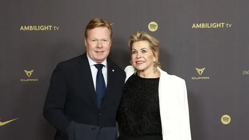 Fallece Bartina, esposa de Ronald Koeman