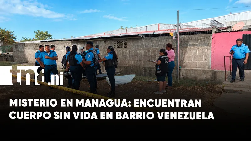Misterio en Managua: encuentran cuerpo sin vida en un cauce del barrio Venezuela