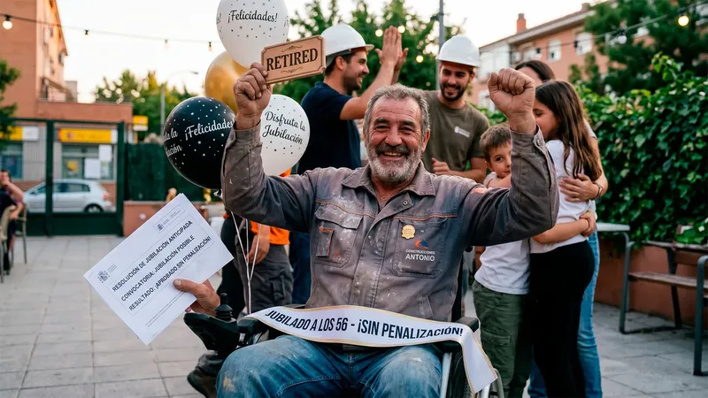 La jubilación a los 56 años es posible: la Seguridad Social confirma los trabajadores que pueden hacerlo sin penalización