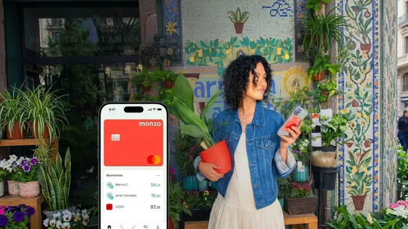 Monzo llega a España para competir con Revolut con una cuenta remunerada que paga un 4%