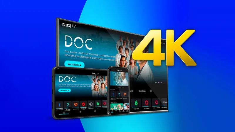 Digi TV confirma la llegada de los próximos canales 4K de televisión para sus clientes