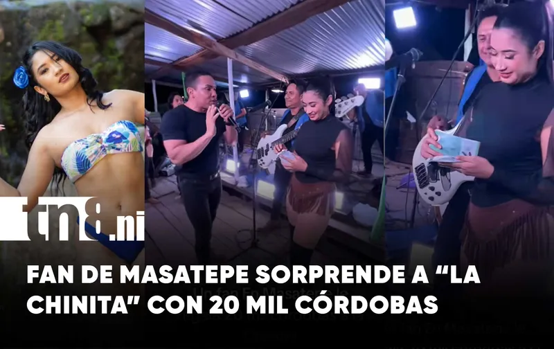 Fan sorprende a “La Chinita” con 20 mil córdobas en hípicos de Masatepe