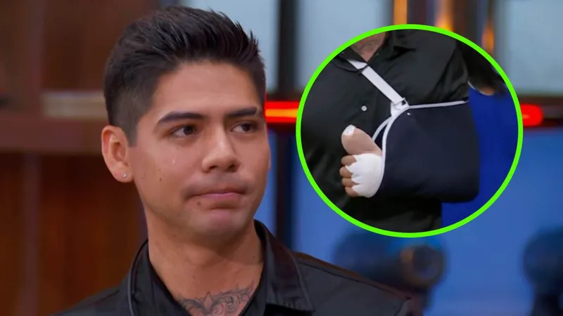 ‘Ántrax’ podría sufrir necrosis y PERDER UN DEDO tras grave accidente picando cebolla en ‘MasterChef 24/7’