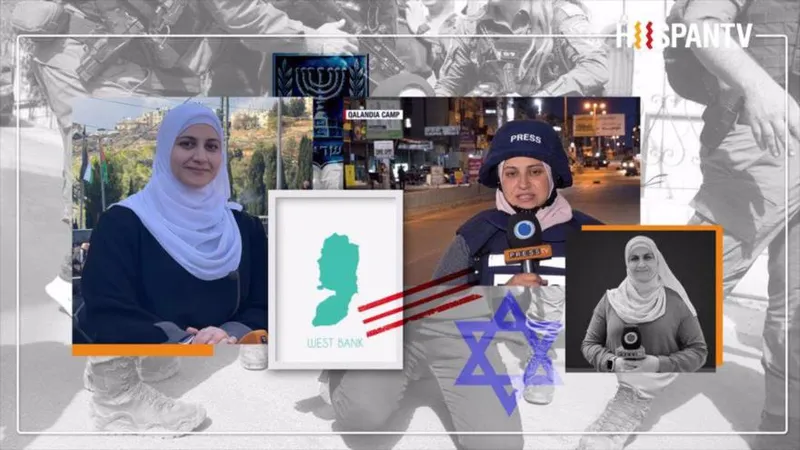 Historia de Naqaa Hamed, corresponsal de Press TV en Cisjordania, secuestrada por Israel