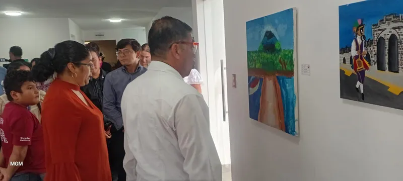 Talento infantil de Masaya se luce en exposición del Museo Lolita Soriano