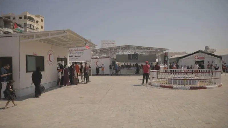 Nuevo hospital de campaña abre hoy en el devastado norte de Gaza
