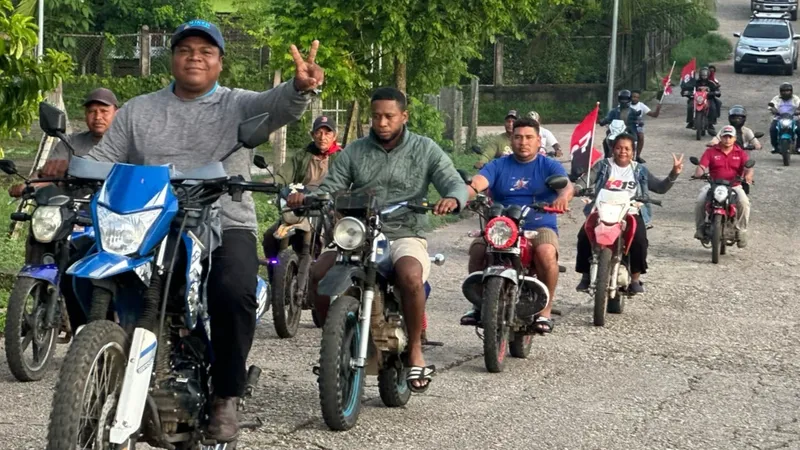 Militancia sandinista protagoniza dianas del Día de la Alegría en Bilwi, Waspam y Prinzapolka