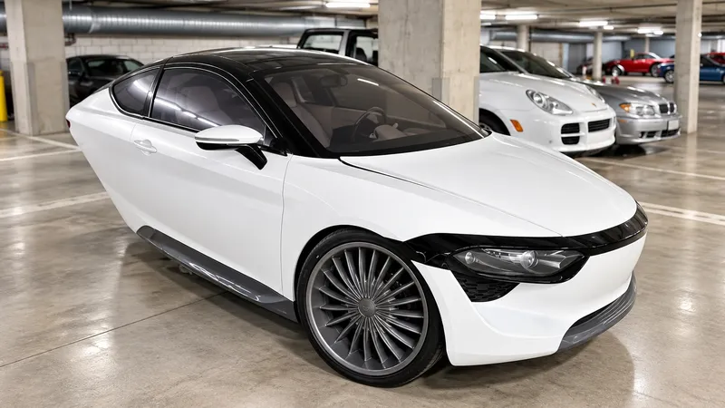 Prometía ser un revolucionario coche eléctrico de 10.000 dólares, nunca llegó a producción y ahora reaparece por sorpresa a la venta en eBay