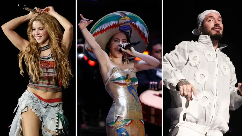 Shakira, Belinda, J Balvin y más estrellas brillaron en la gran fiesta inaugural del Mundial 2026