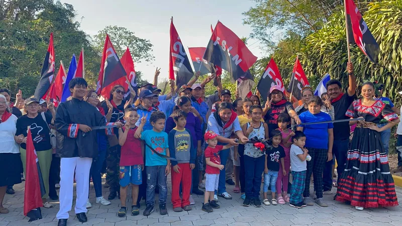 San Marcos entrega nuevas calles y obras pluviales a familias de Fátima